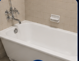 Bathtub reglazing Edmonton smooth glossy finish